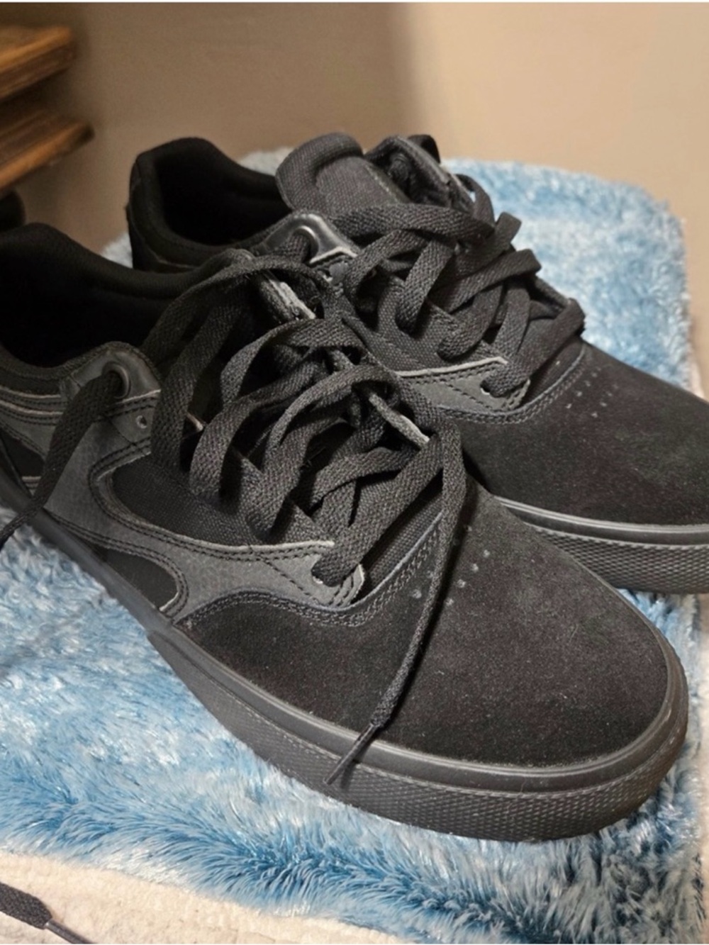 DC Black Low-Top Skate Sneakers